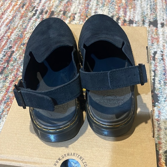 Dr Martens Carlson suede casual sling back mules - Picture 6 of 10